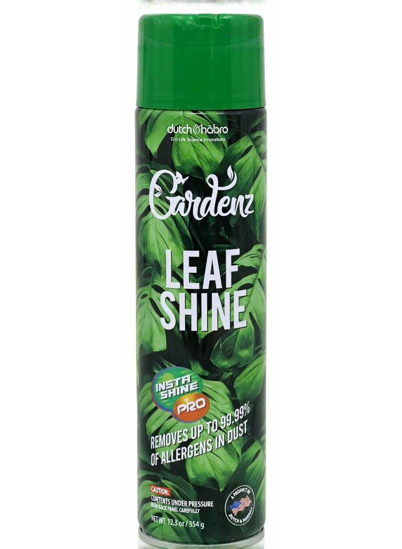 Dutch & Habro Gardenz Leaf Pro Shine Spray Removes Upto 99.99% Of Allergens In Dust 354G - Image 1